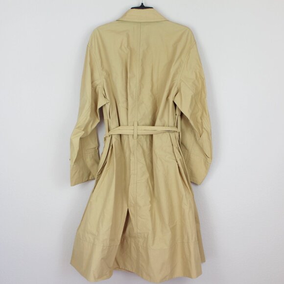 NWT Vince Drapey Tech Trench Coat– Belted Lightweight Chic Layer - Picture 5 of 16